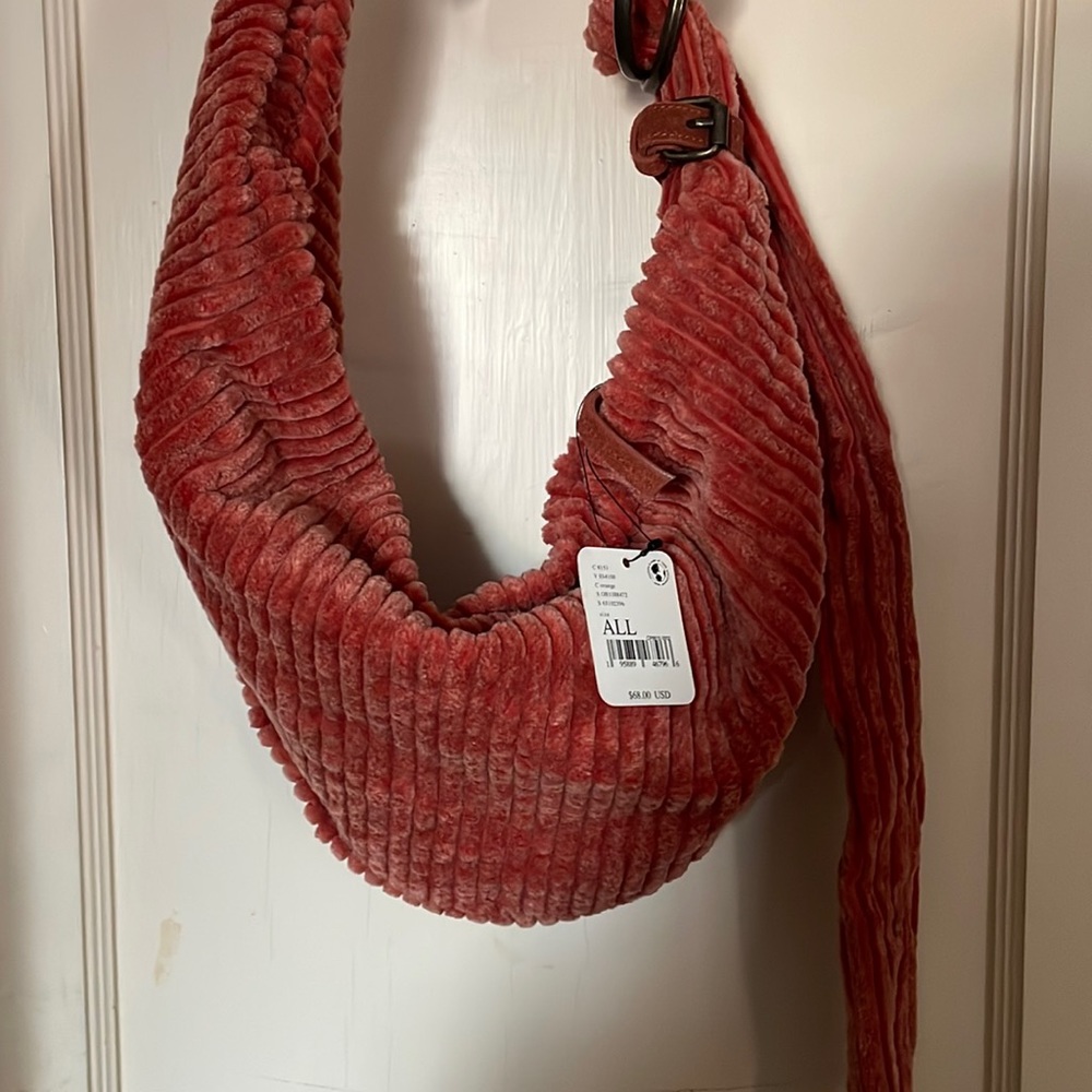Free People Cord Bag NWT